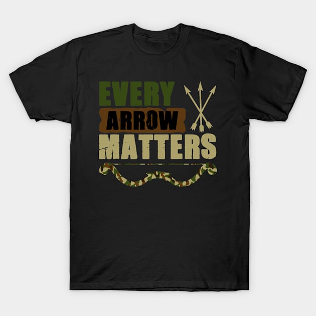 Bow And Arrow Hunting For A Bowhunting Bow Hunter T-Shirt by sBag-Designs